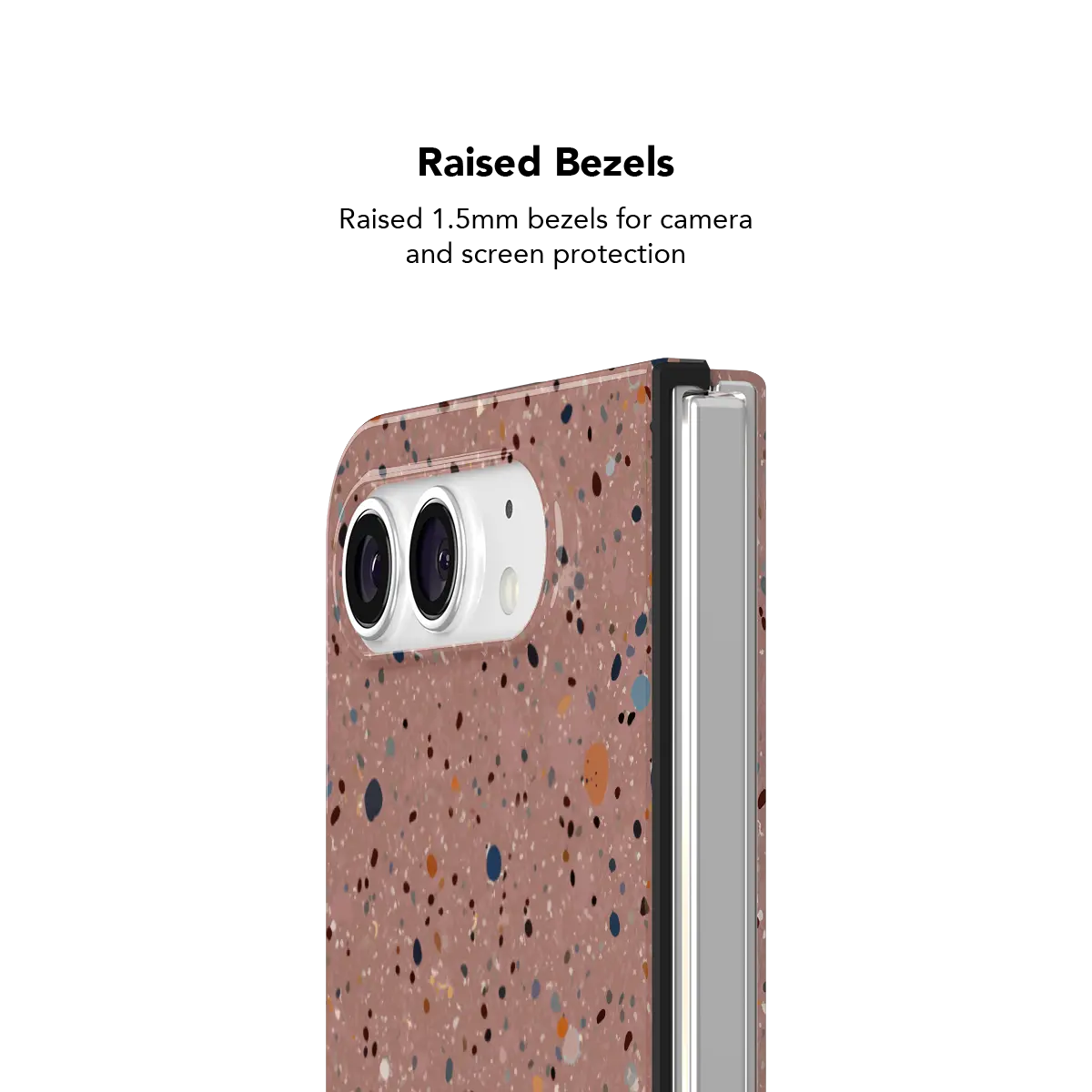 Rose Clay | Pink Paint Splatter Phone Case