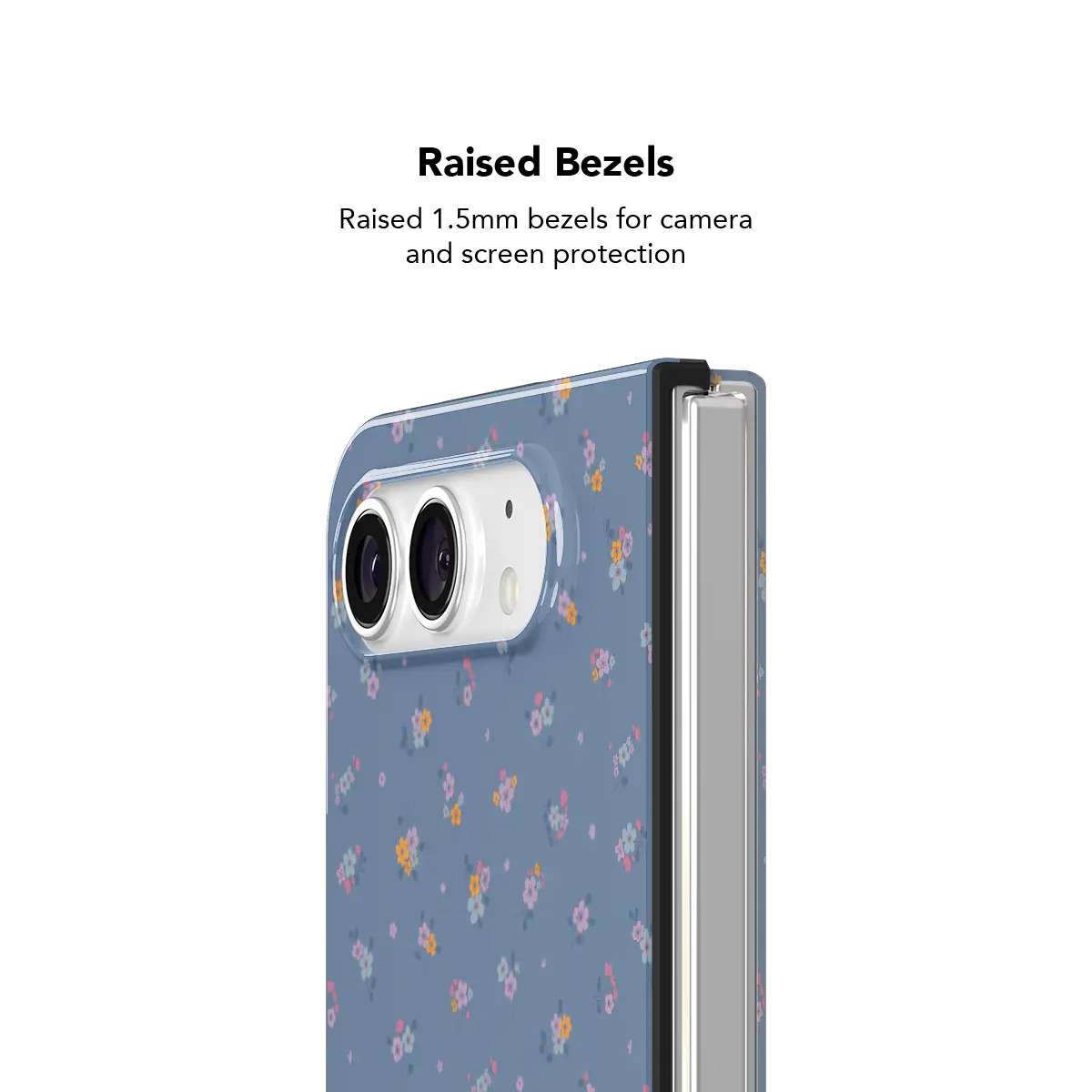 Tiny Meadow | Pastel Blue Floral Bouquet Phone Case