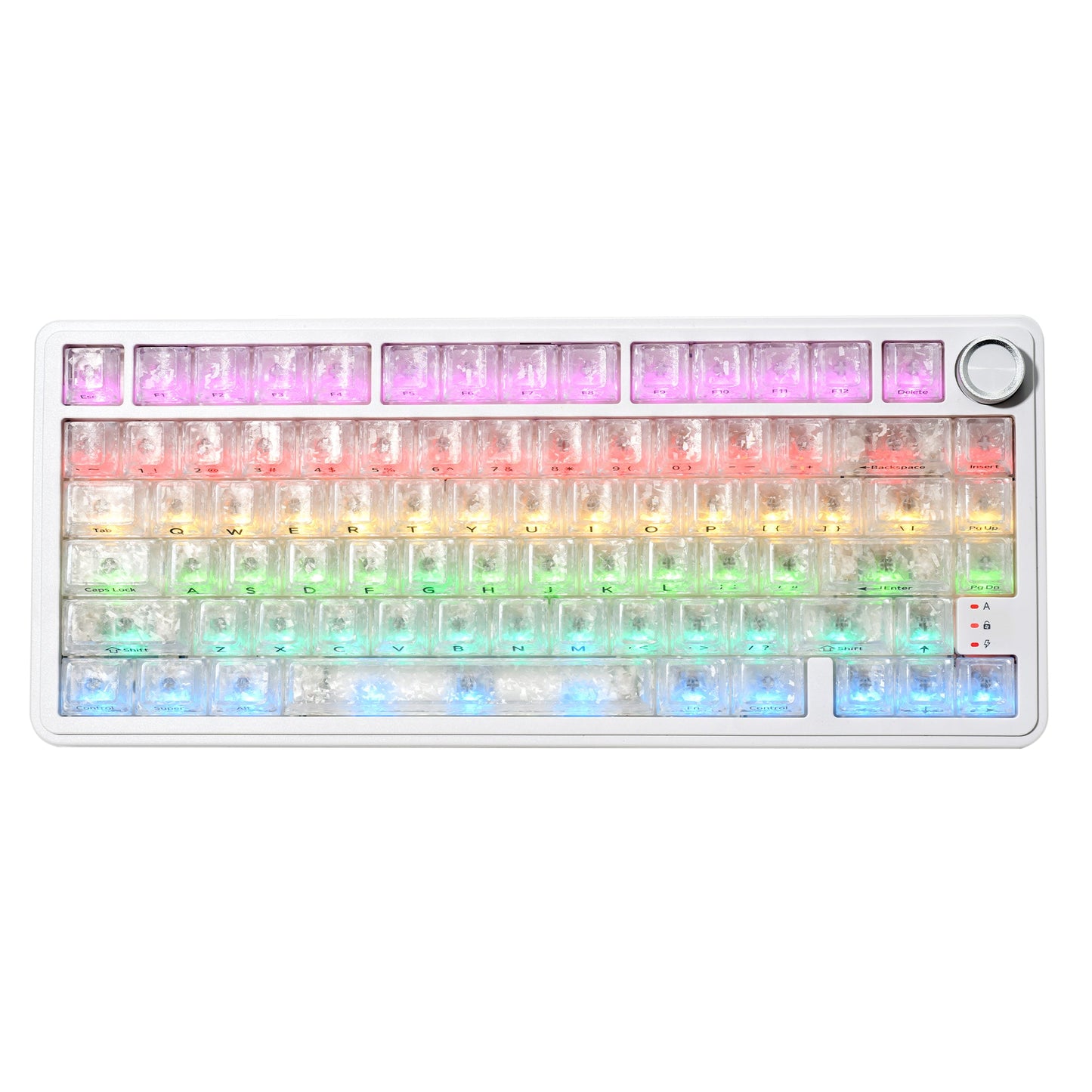XVX M75 Lumina Tri-Mode 75% Mechanical Keyboard