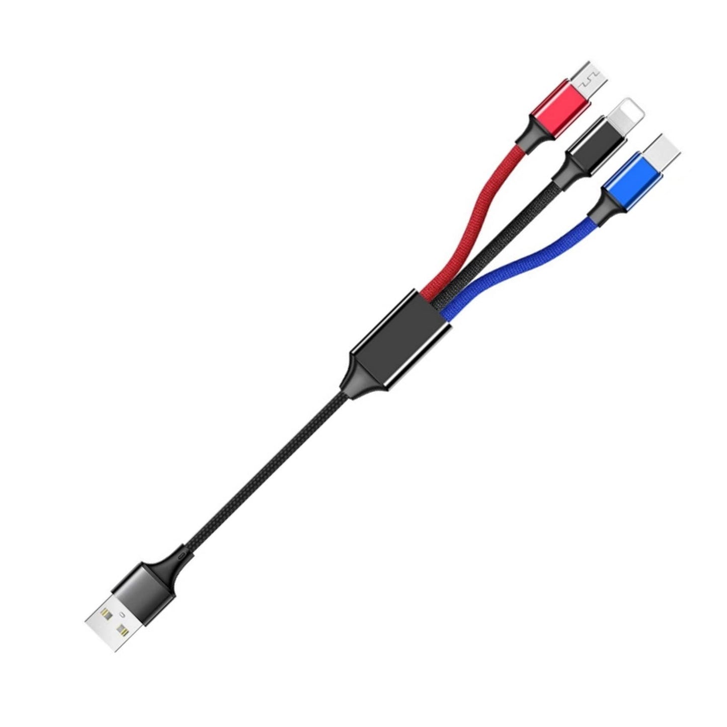 Short USB-C & Micro USB Power Bank Cable — Universal Charger Cord for Anker, iWalk, INIU & RAVPower