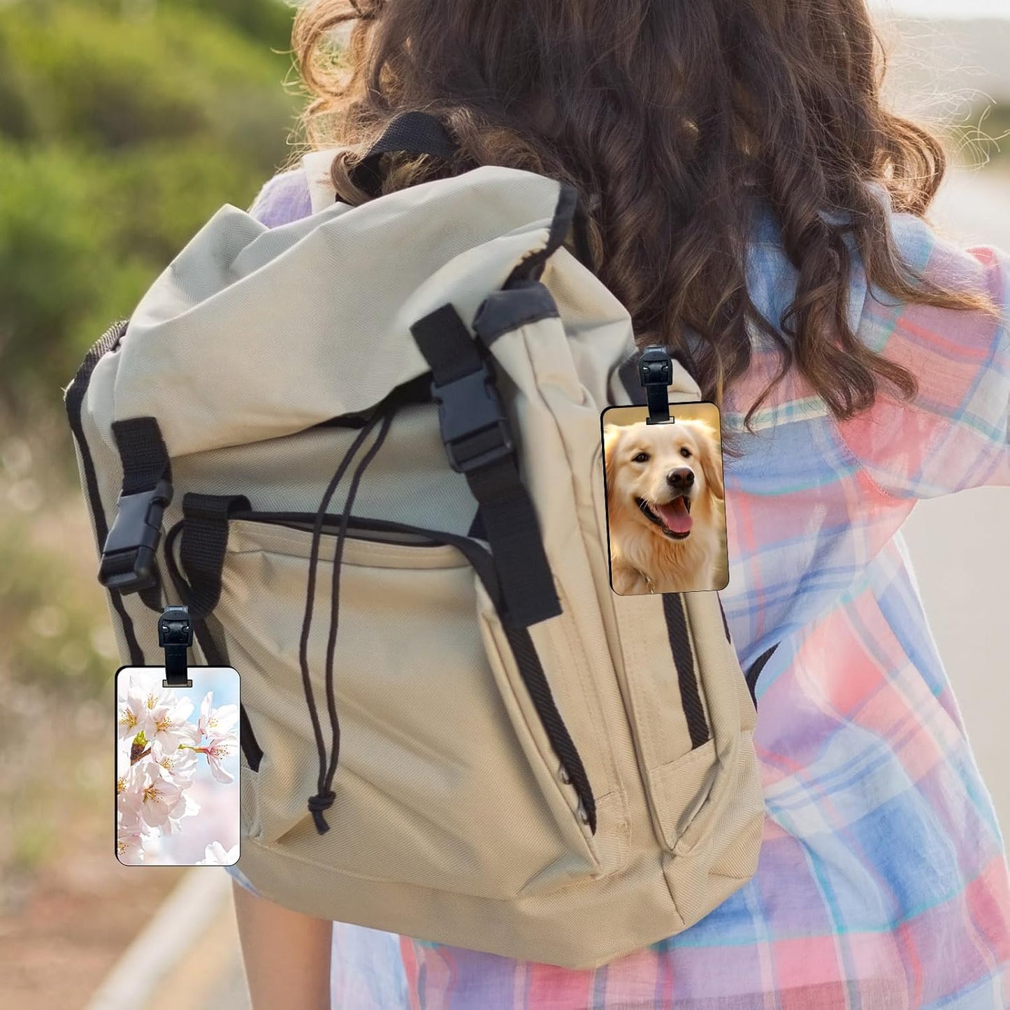 South Korean Landmarks Smart Luggage Tag