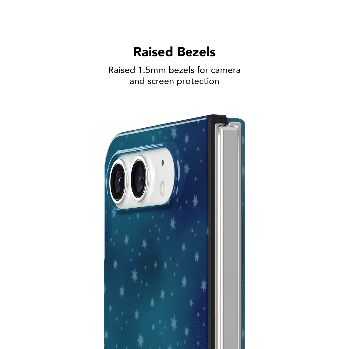 Moon Mist | Starry Midnight Blue Phone Case