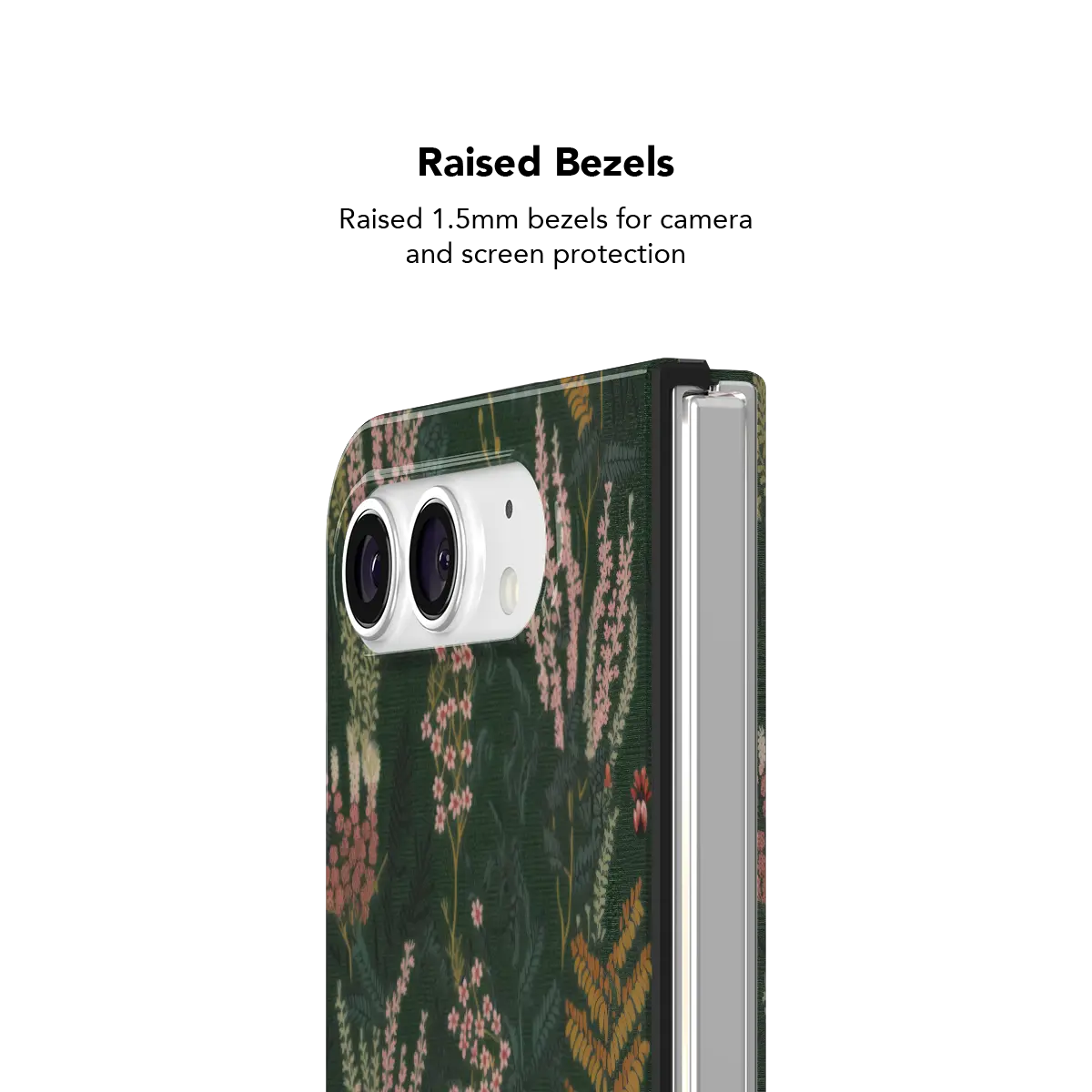 Heather & Hearth | Dark Academia Floral Phone Case