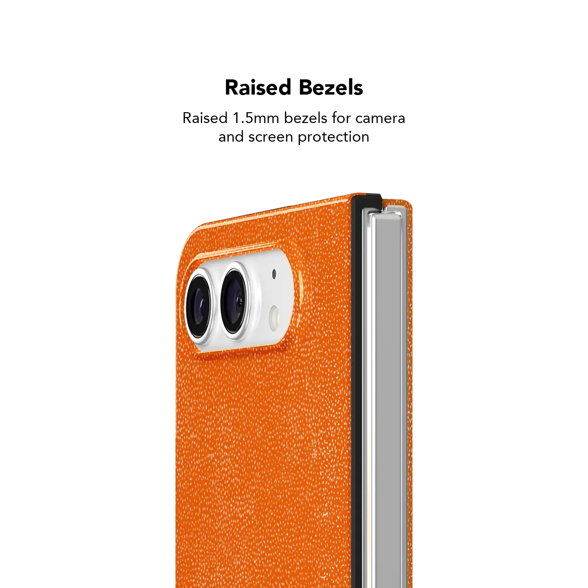 Tangerina | Stipple Electric Orange Phone Case