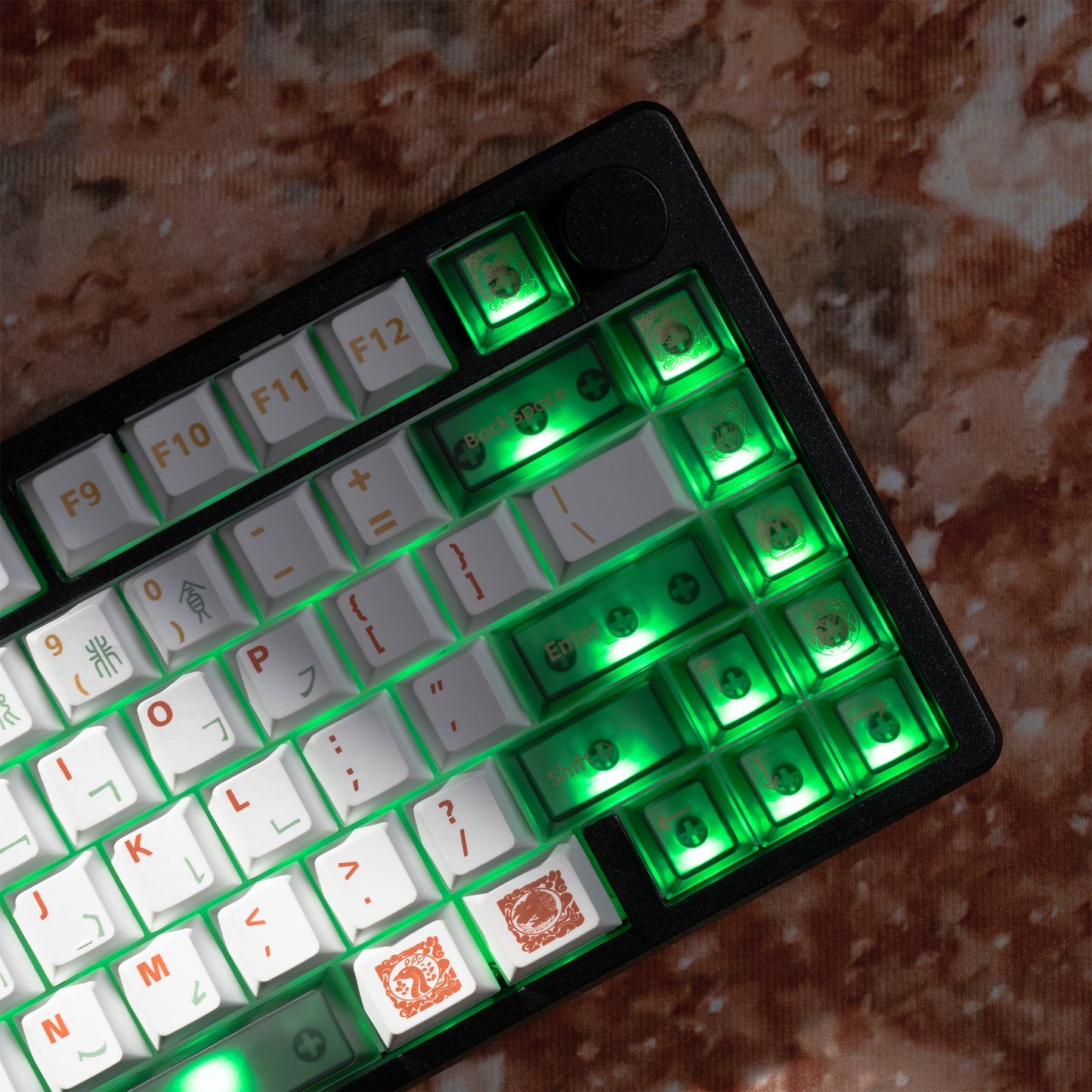 XVX Dunhuang Cherry Profile Dye-Sub PBT Keycaps Full Set (212-Keys)