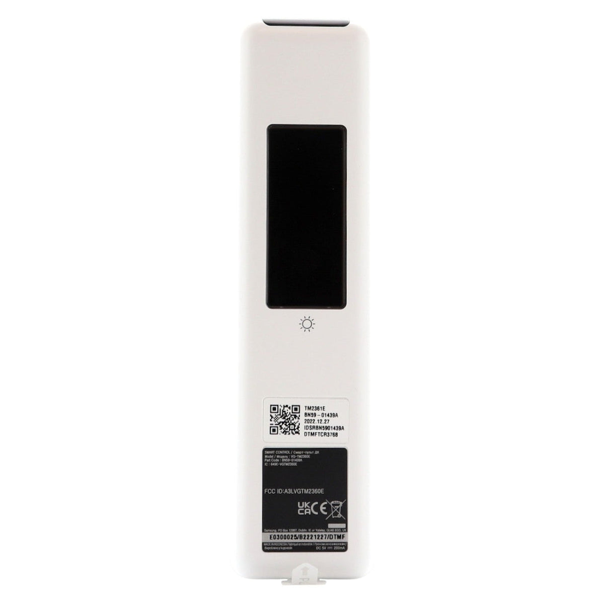 Samsung BN59-01439A / TM2361E 2024 White Eco Solar Cell TV Remote Control | The Frame | White - BN5901439A