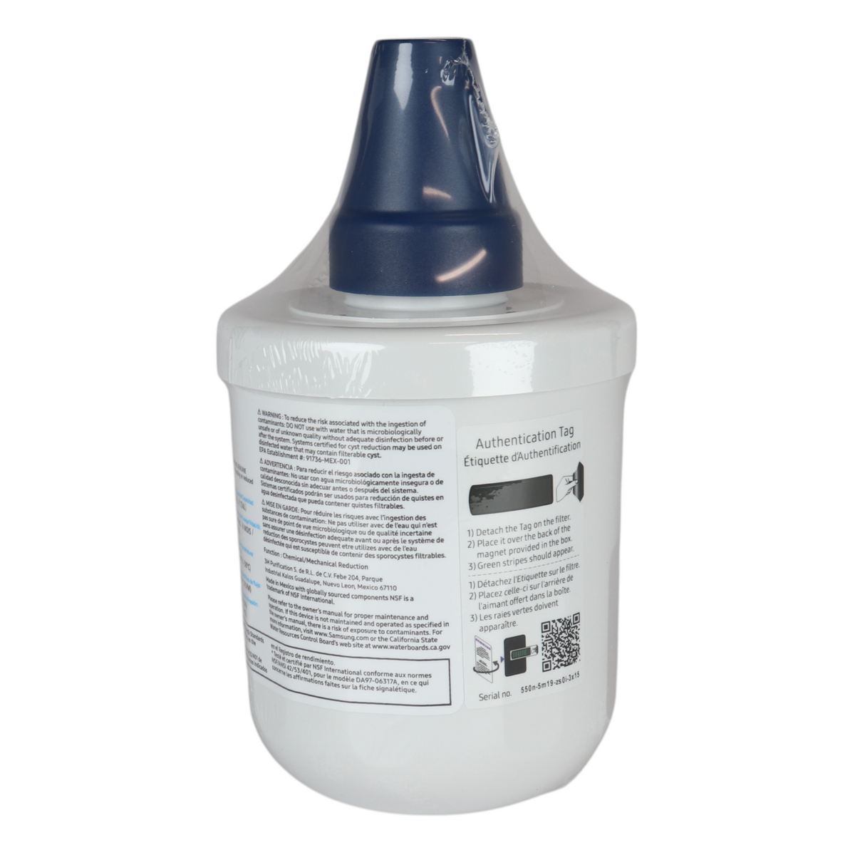 Samsung HAFIN2/EXP Genuine Replacement Refrigerator Water Filter - DA29-00003G (new version)