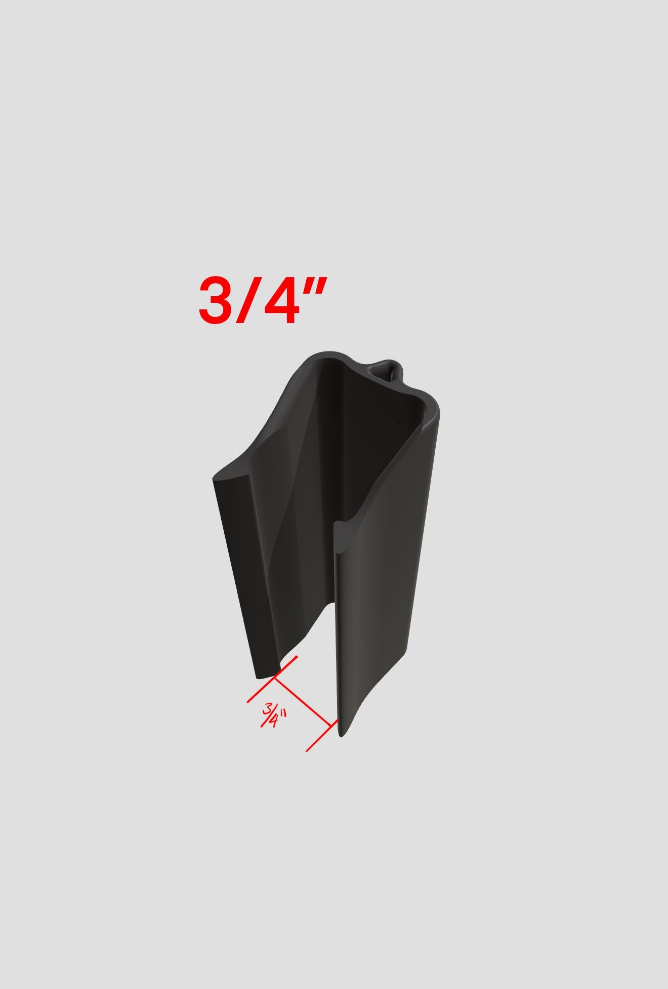 (3/4” ) Square stock clips CHICAGO CLIPS