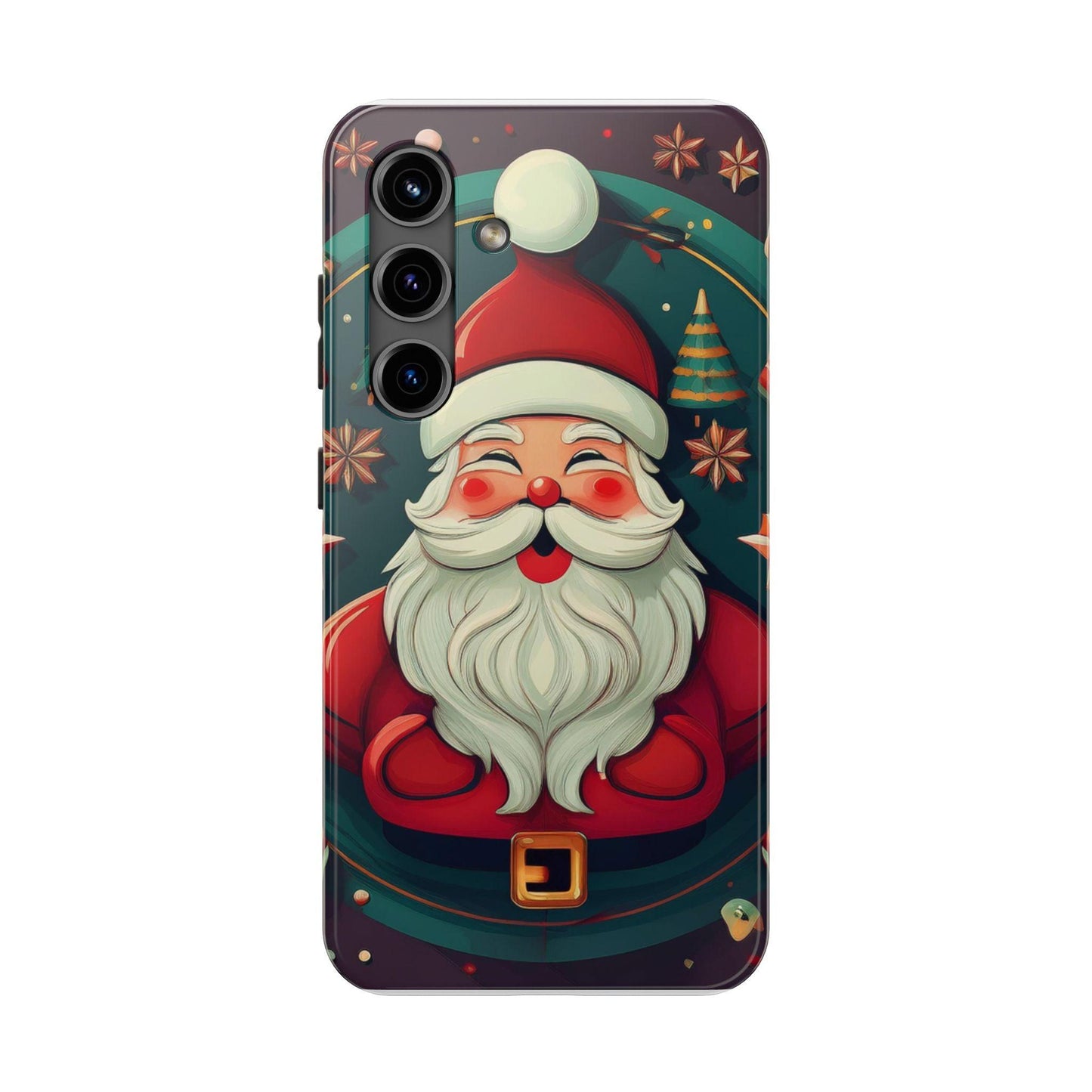 Samsung Red Santa Spread Love Tough Phone Case – Durable Protection, Festive Design, Holiday Cheer
