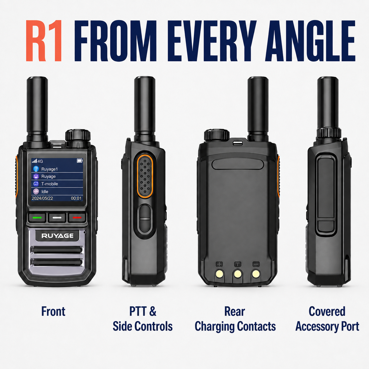 Ruyage Radio Nationwide PTT Walkie-Talkie(R1)
