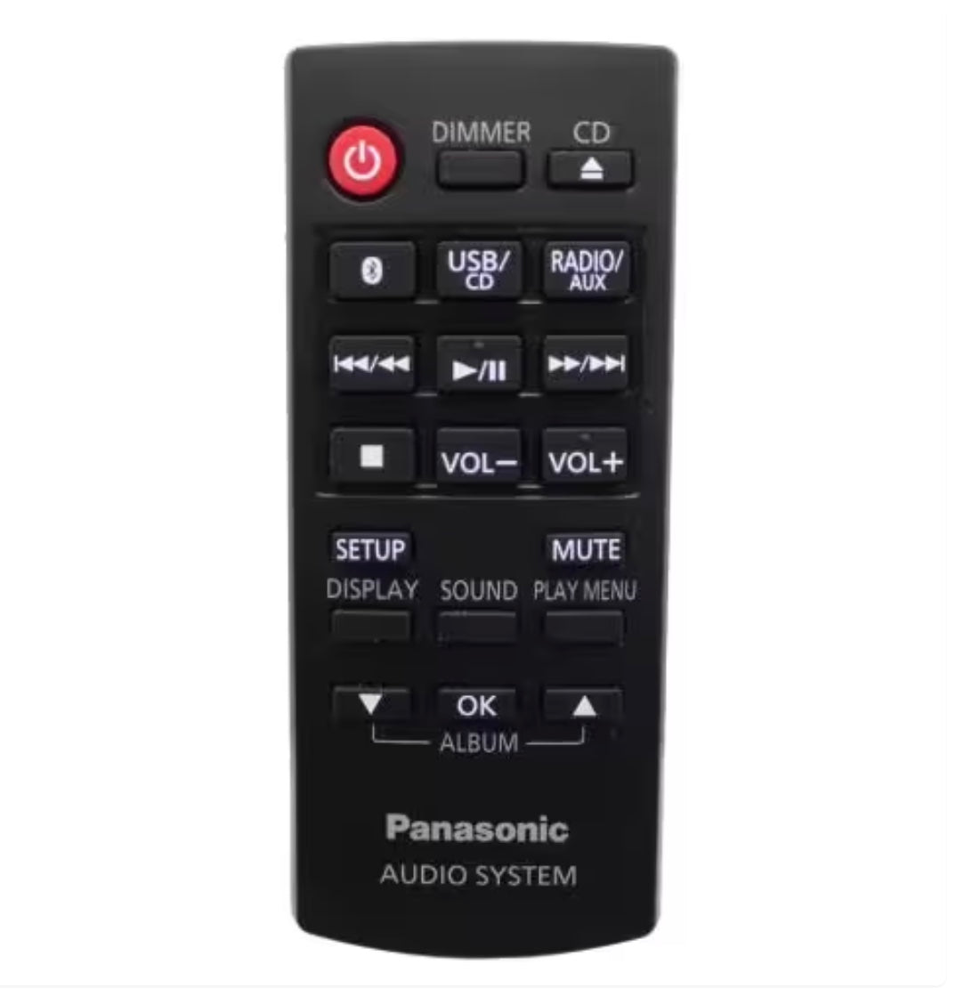 Panasonic N2QAYB000944 Audio System Remote Control