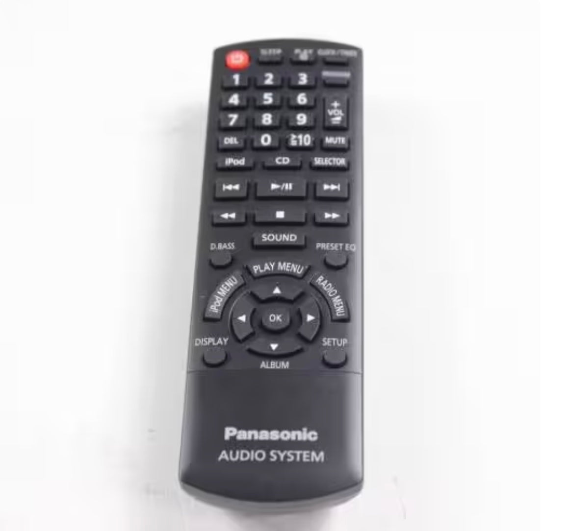 Panasonic N2QAYB000896 Audio System Remote Control