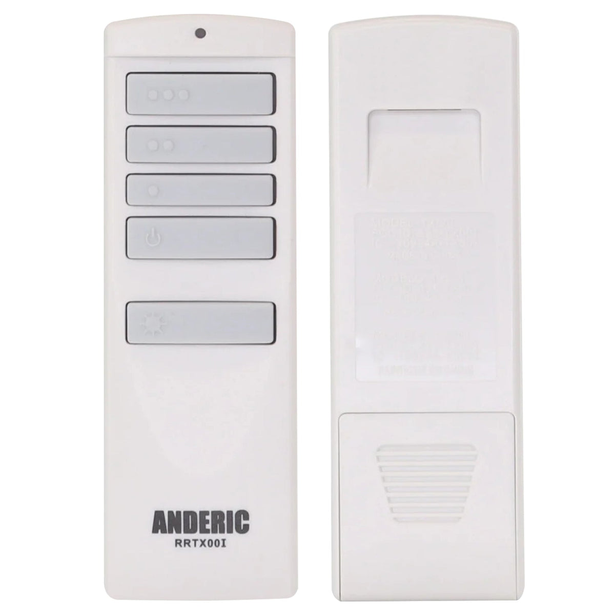 Anderic RRTX00I Replacement Ceiling Fan Remote Control for Harbor Breeze A25-TX00I / TR258A / KUJCE10512
