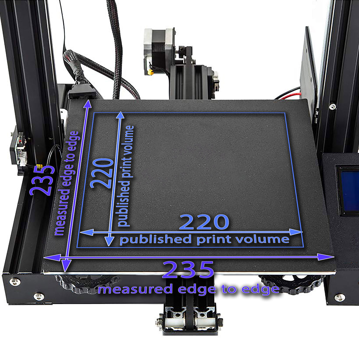 Flexi Plate with Textured ULTEM PEI - 355 x 275 w/ Cut Out Corners