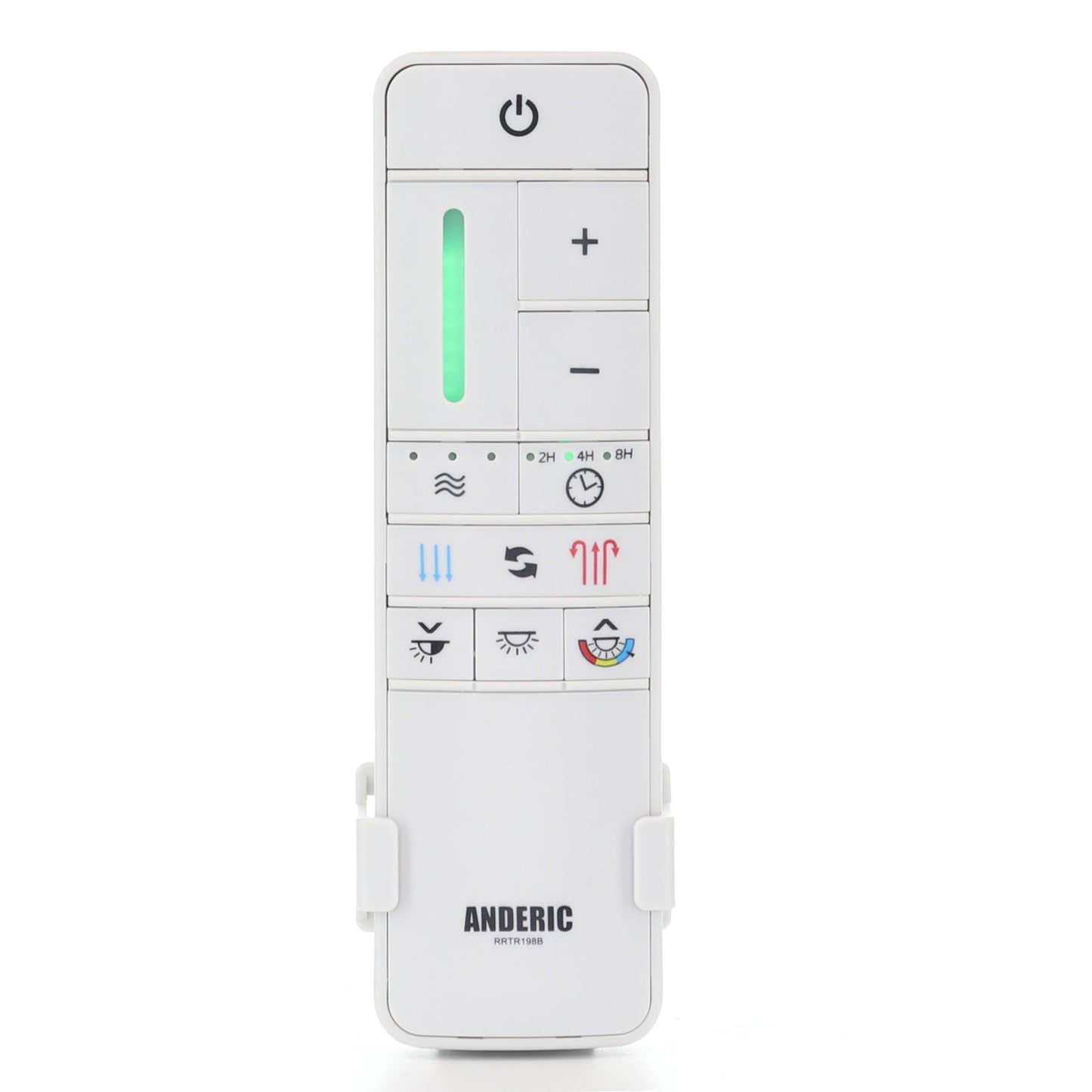 Anderic RR7225T Ceiling Fan Remote Control for Home Decorators Collection | Learning | UC7225T, TR198A, KUJCE10308 | With Wall Mount | RR7225T