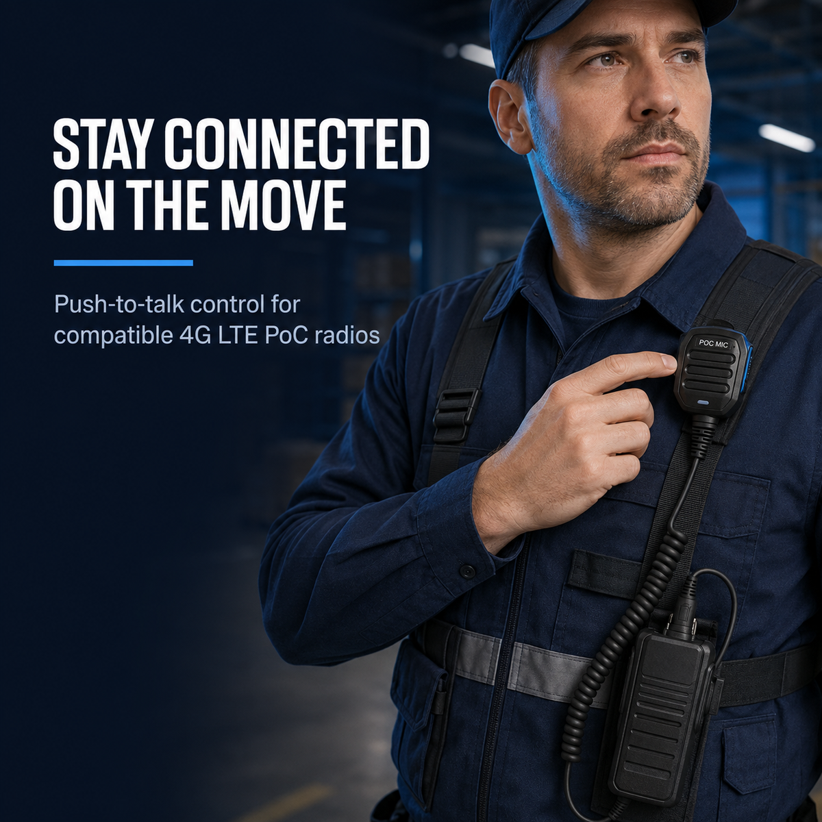Ruyage Radio Handheld Microphone For Nationwide PTT Walkie-Talkie