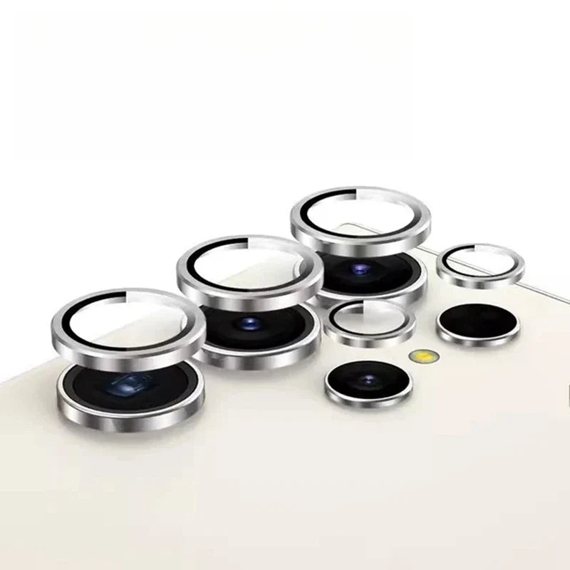 Metal Camera Protector For Samsung Galaxy S24 Ultra S24+ s24plus Alloy Ring lens Glass For Galaxy S24ultra Cap