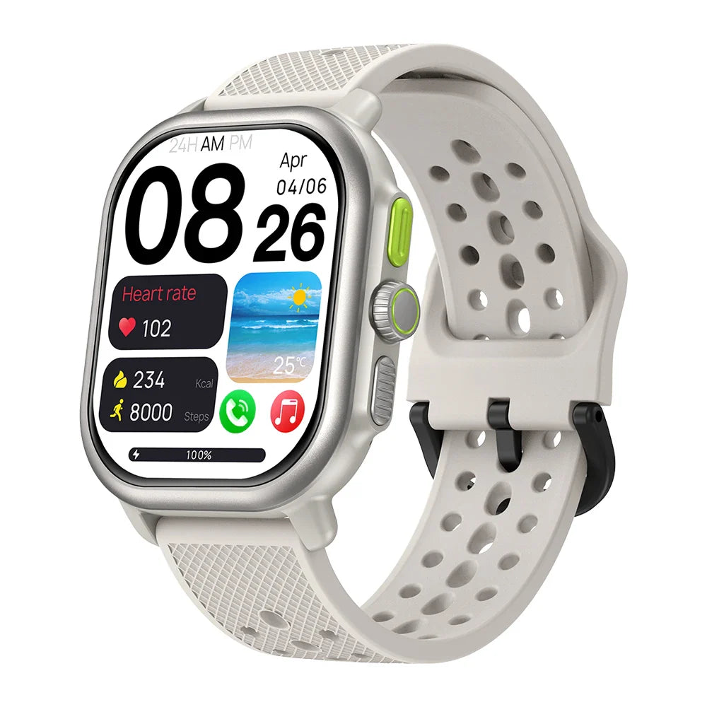 New Zeblaze Beyond 3 Pro GPS Smart Watch Built-in GPS & Route Import 2.15" AMOLED Display Make/Receive Phone Calls Smartwatch