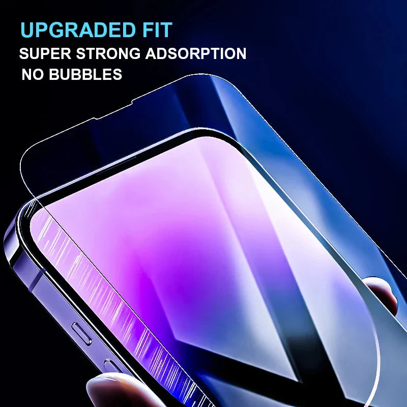 5pcs Tempered Glass for iPhone 17 16 15 14 13 12 Pro Max Screen Protector for iPhone 12Mini 13Mini 14 Plus 14Pro Glass 16Pro Max