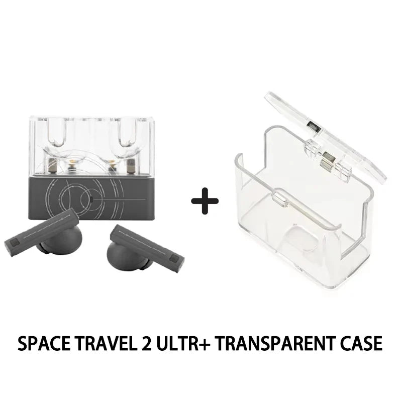 MOONDROP Space Travel 2 ULTRA TWS Bluetooth earphone ANC LDAC Bluetooth 6.0 55ms Low-latency Game Mode gaming headset
