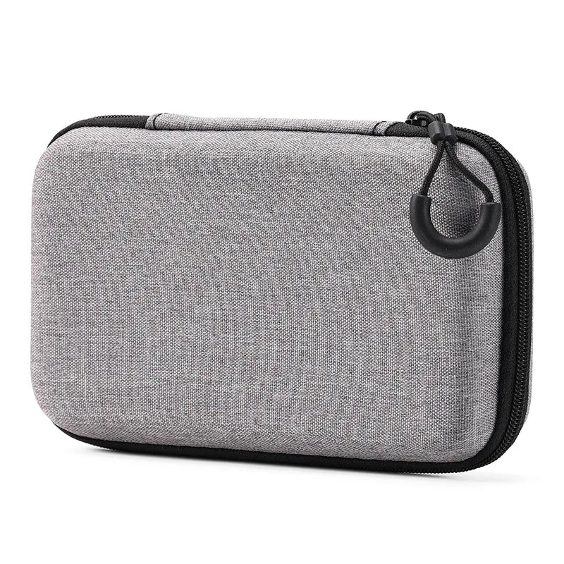 Portable Shockproof Headphone Case Earphone Bag Headset Storage Bag Hard Shell Earphone Accessories memory Card USB Cable