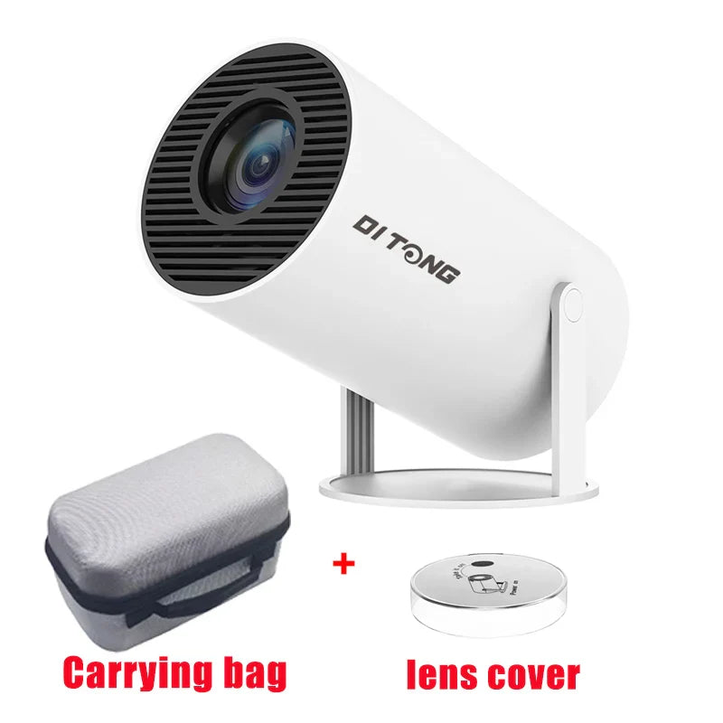 DITONG HY300 Plus HD Projector portatil 4K 1280x720P Android LED Video Home Theater Cinema Phone mini Proyector Movie HY300 pro