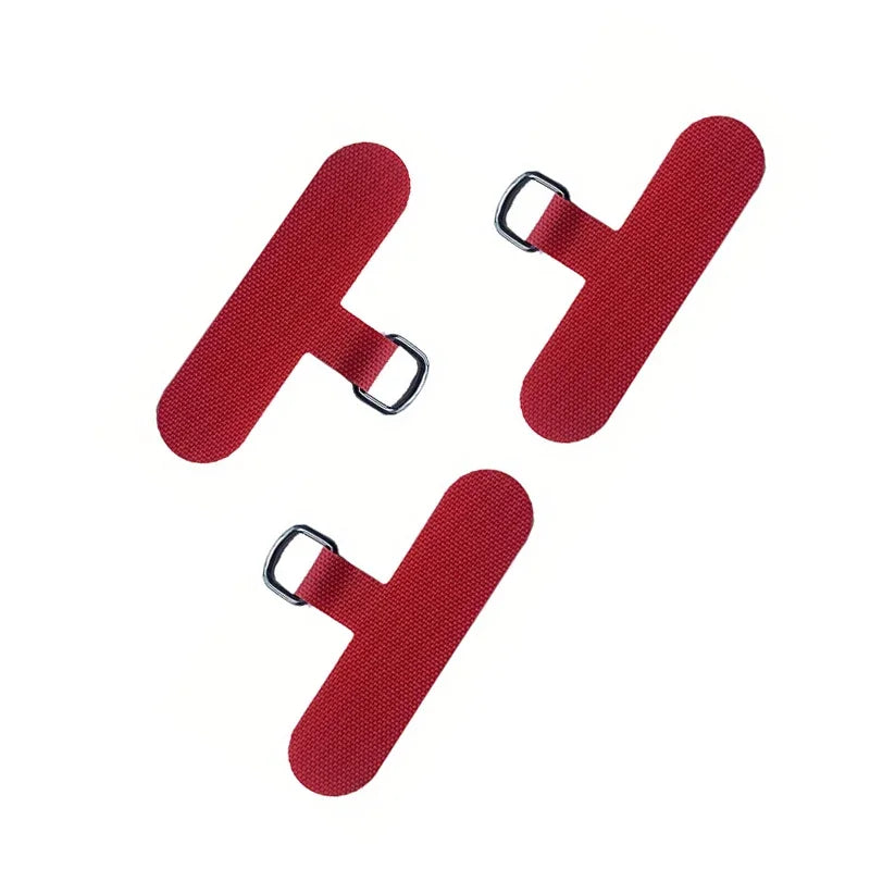 3/5pcs Mobile Phone T-shaped Strap Plate Sheet Cellphone Case Braid Lanyard Accessories Weave Card for iPhone 12 13 14 15 Xiaomi