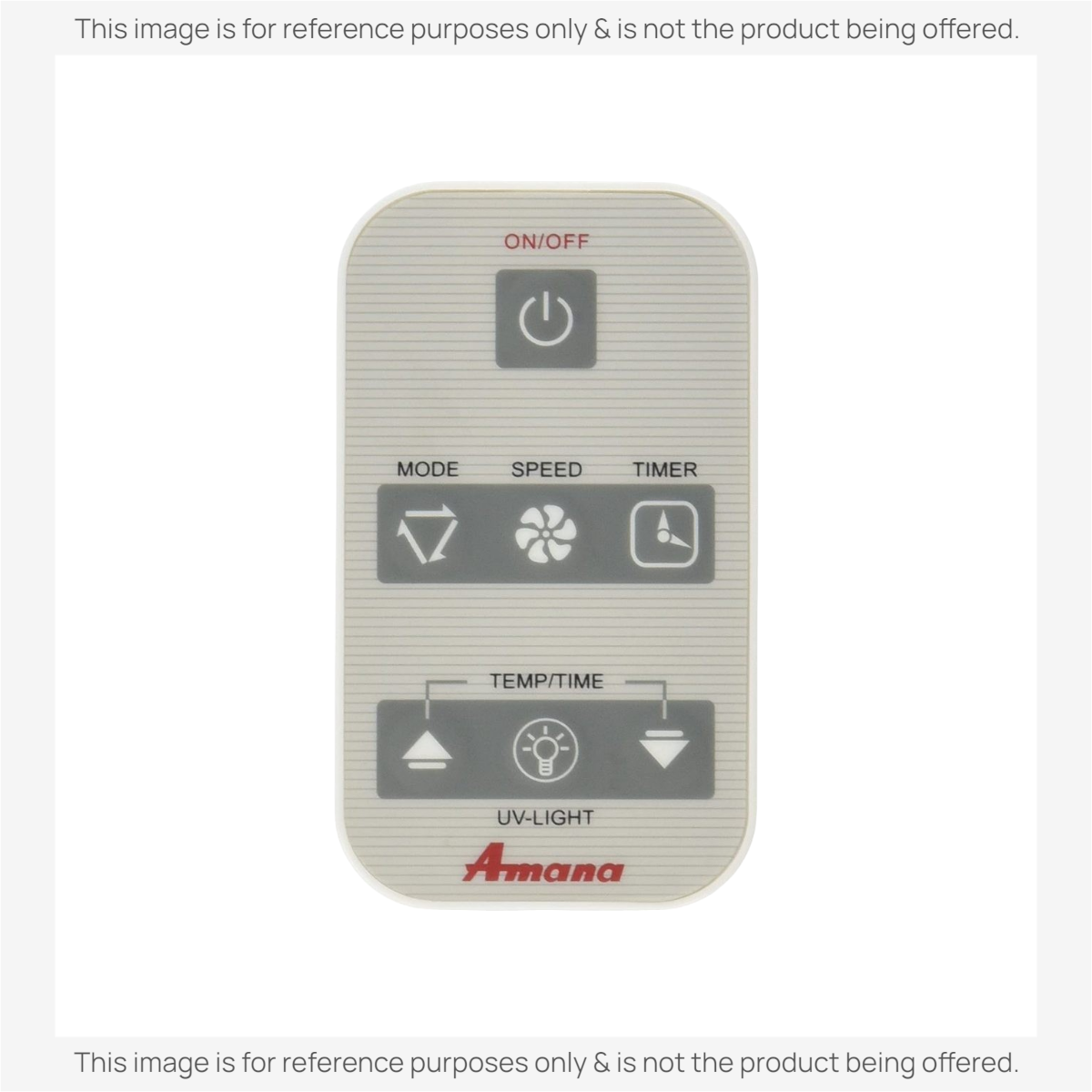 Amana AC562017 Air Conditioner Remote Control