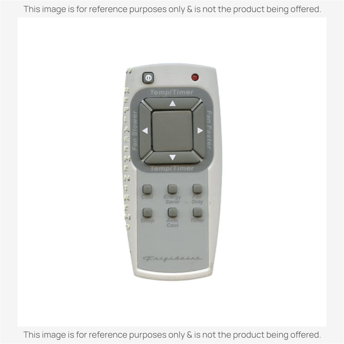 Frigidaire 40537378 Air Conditioner Remote Control