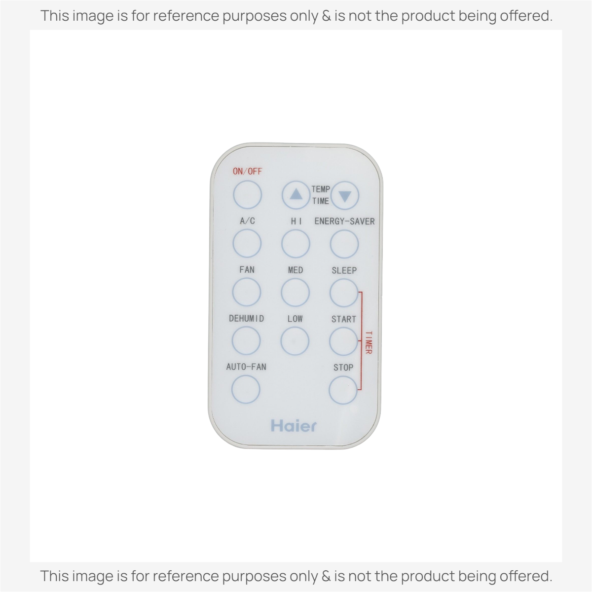 GE General Electric WJ26X23974 In-Window / Room Air Conditioner Remote Control - WJ26X23974