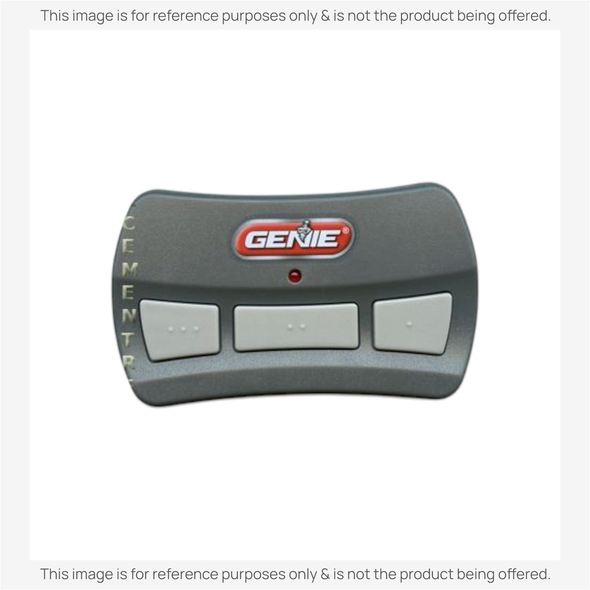 Genie GITR-3 3-Button ACSCTG 390 MHz Intellicode Garage Door Opener Remote Control