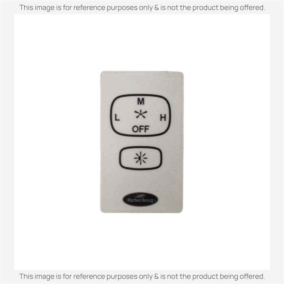 Harbor Breeze UC7221T CHQ7221T Ceiling Fan Remote Control