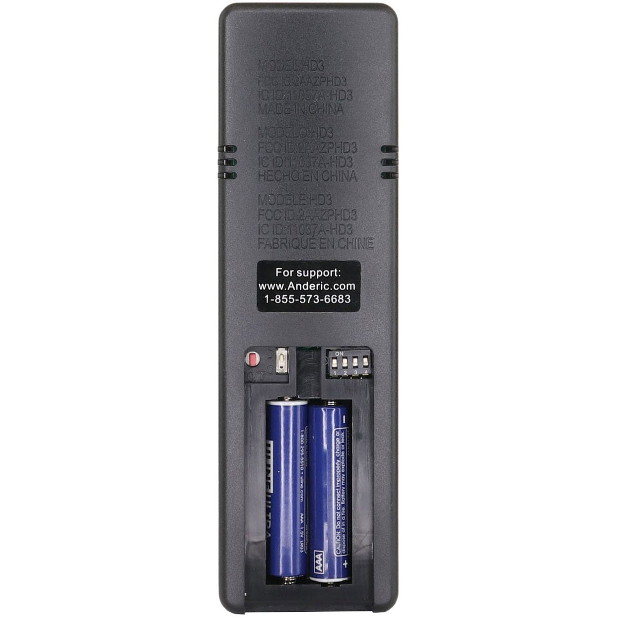Anderic HD3 Replacement Thermostatic Ceiling Fan Remote Control