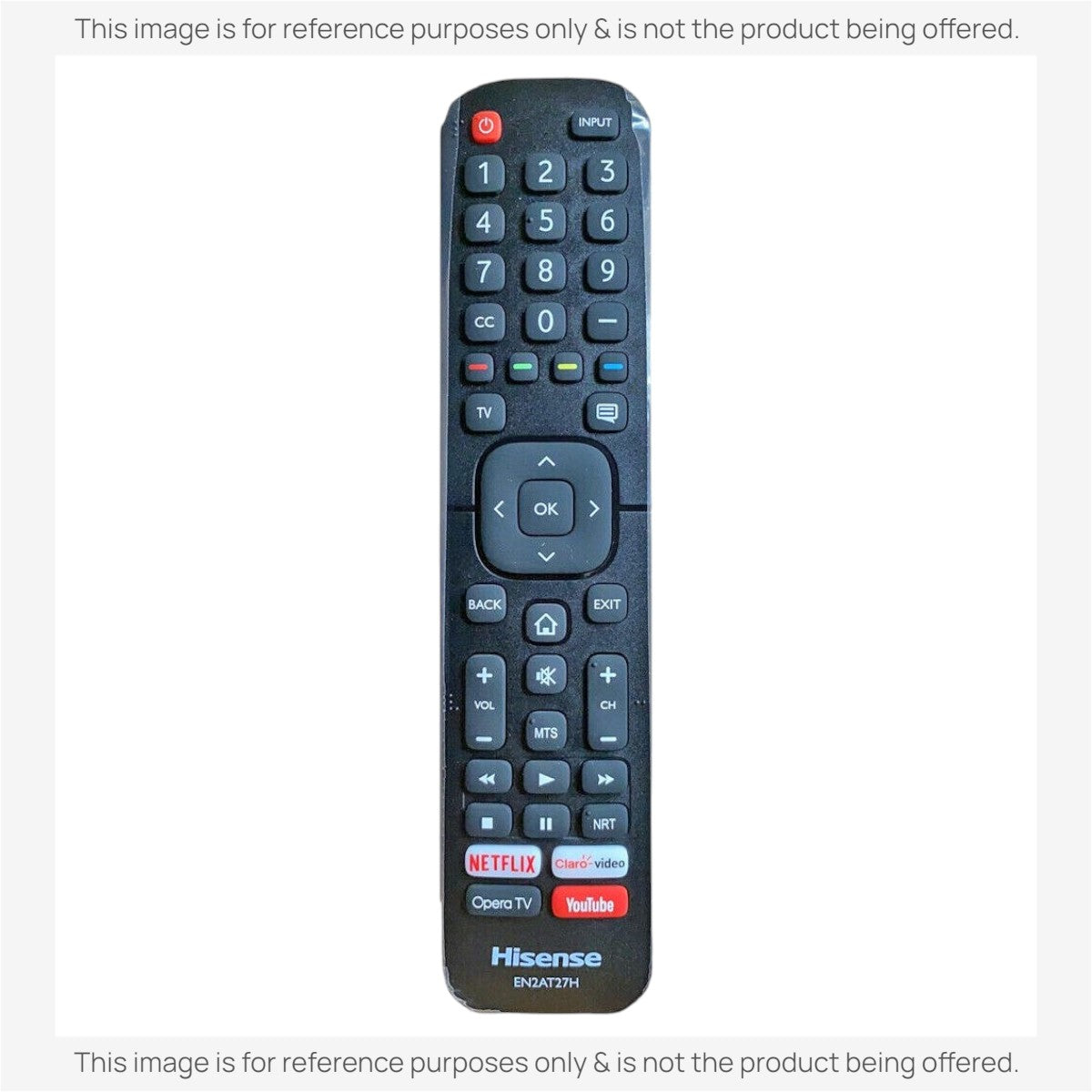 Hisense EN2AT27H TV Remote Control
