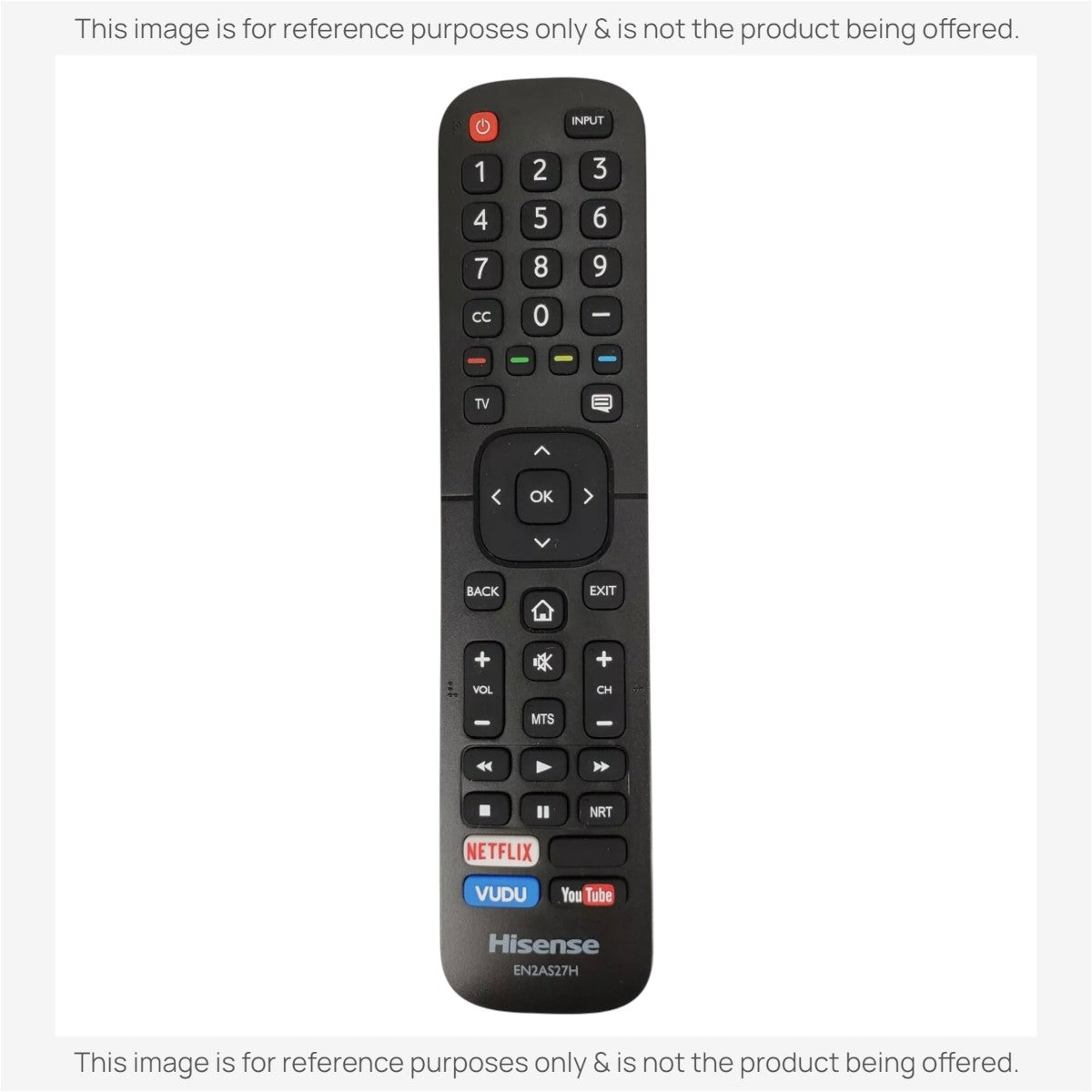 Hisense EN2AS27H TV Remote Control - 219557