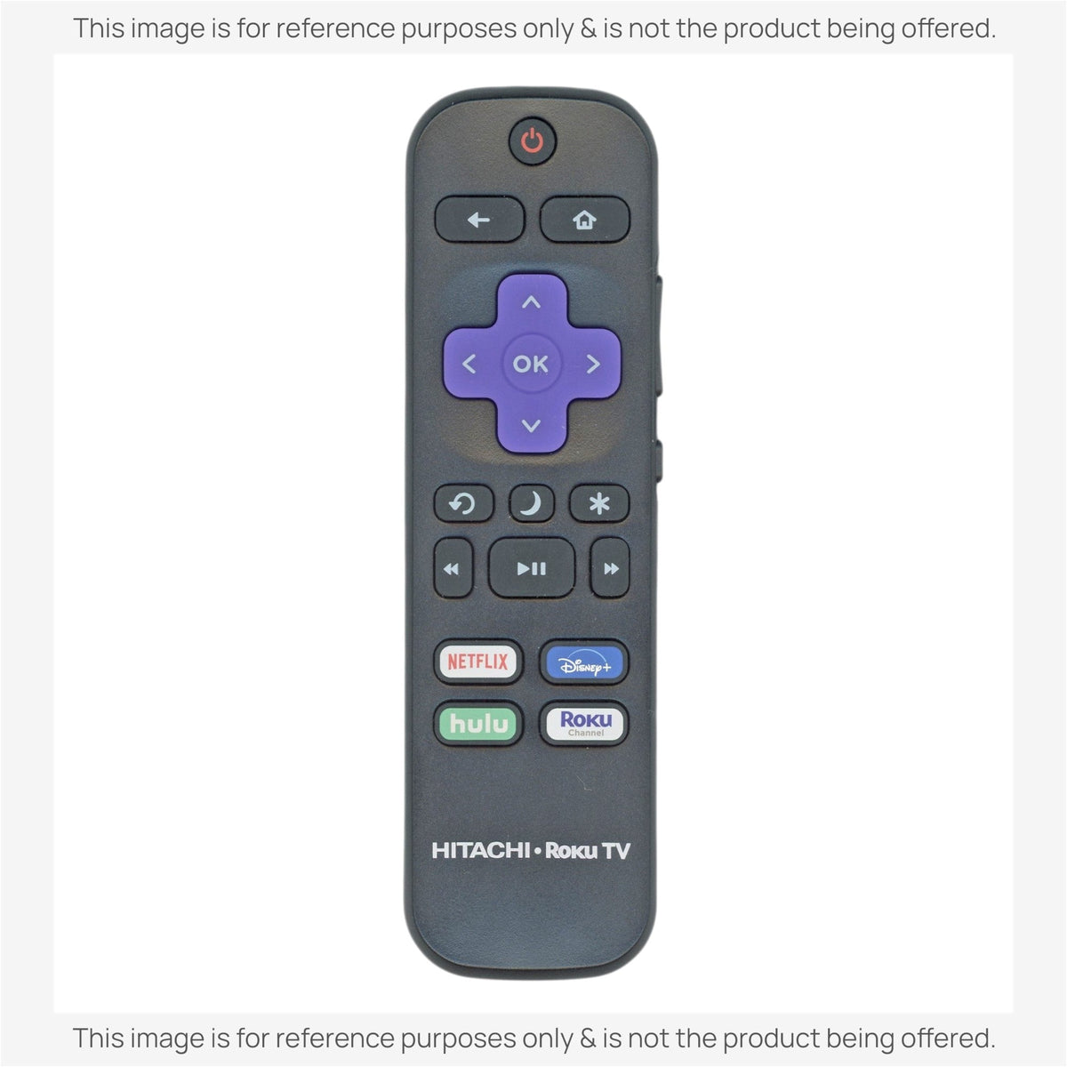 Hitachi RC472 ROKU TV Remote Control