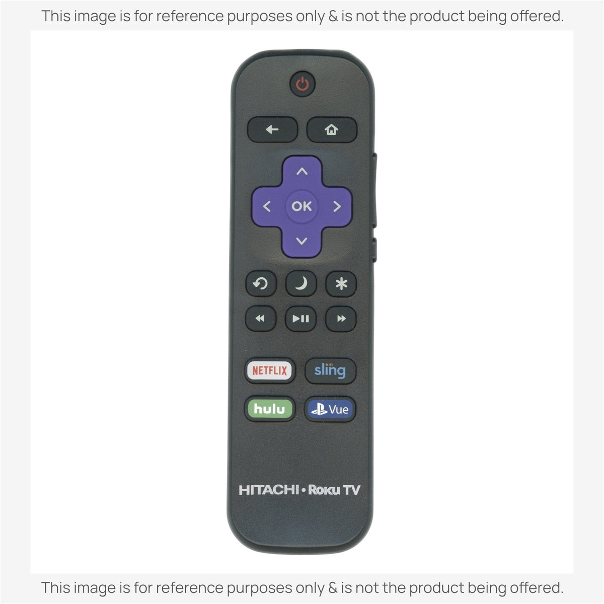 Hitachi X490260 Roku TV Remote Control