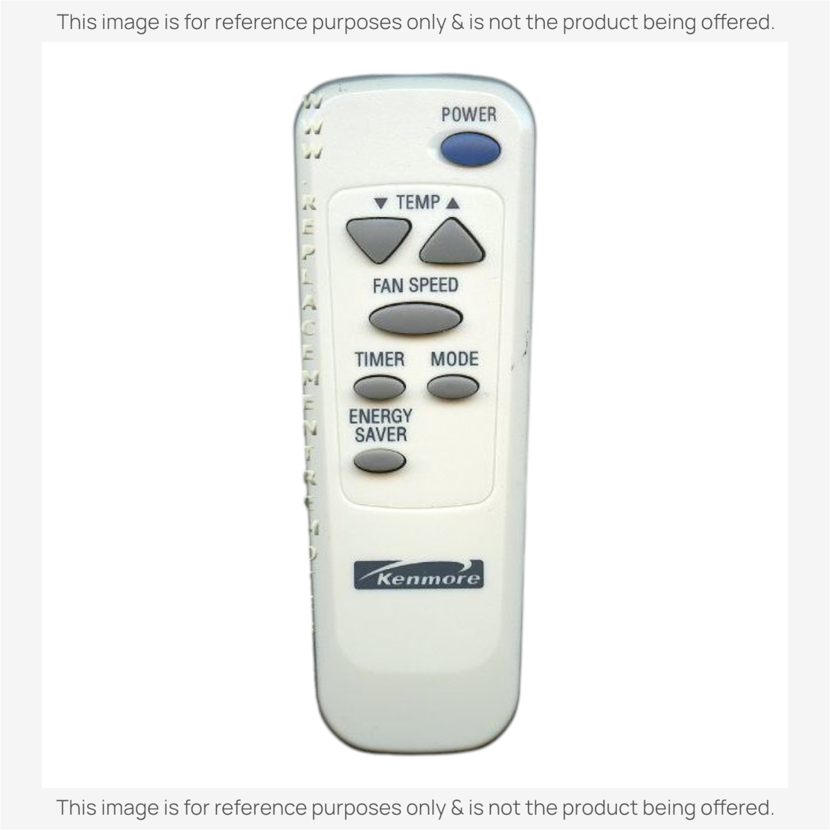 Kenmore 6711A90019D Air Conditioner Remote Control