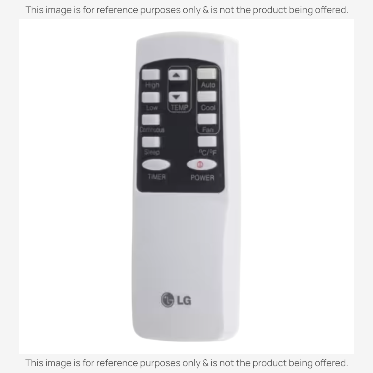 LG COV30332901 Air Conditioner Remote Control