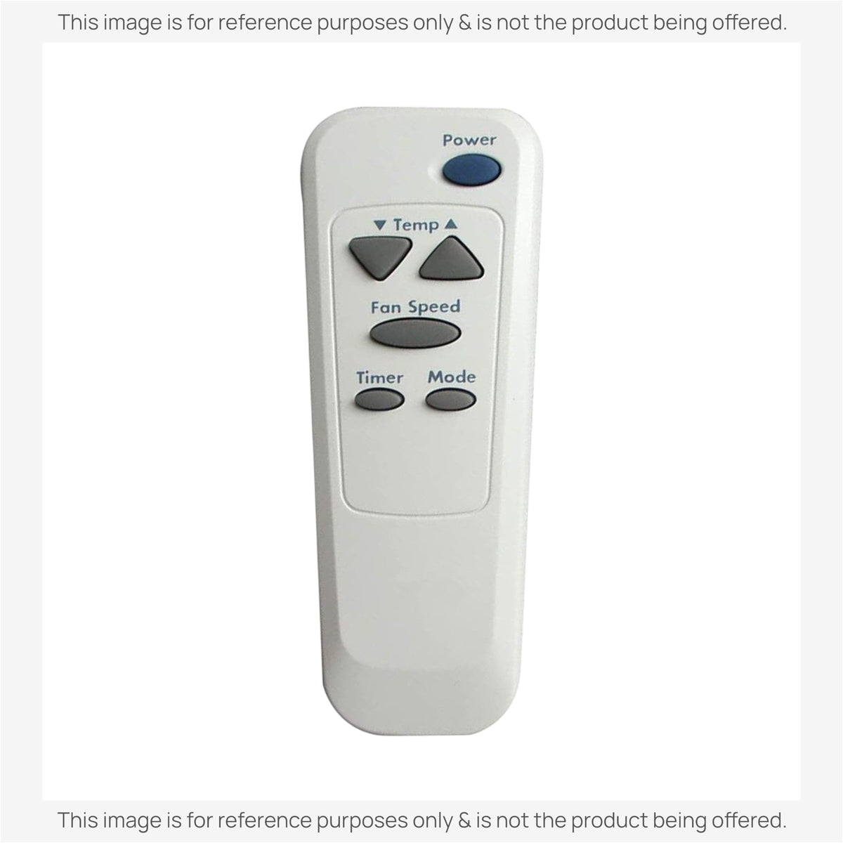 LG 6711A20089K Comfort Aire Air Conditioner Remote Control