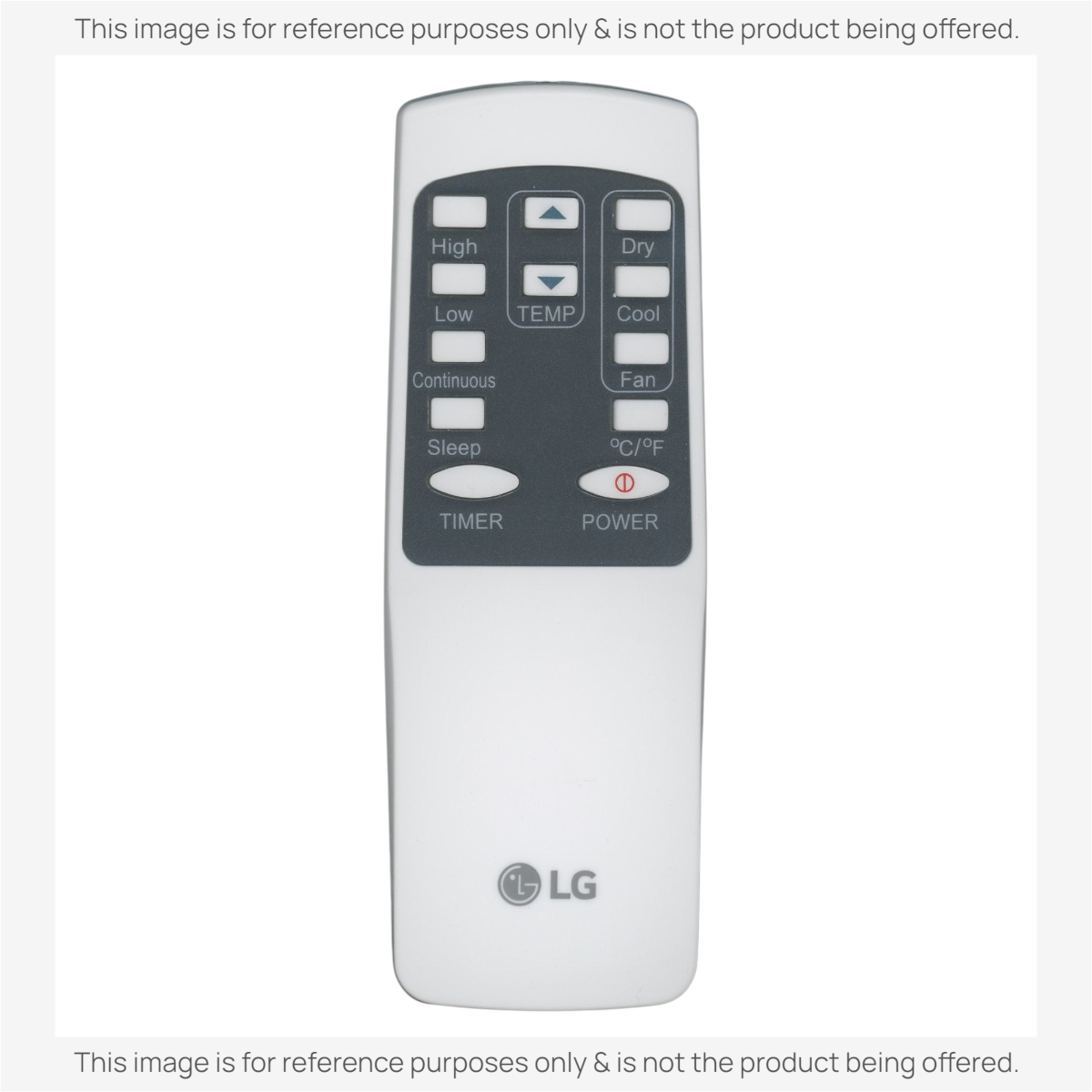 LG COV30332908 Air Conditioner Remote Control