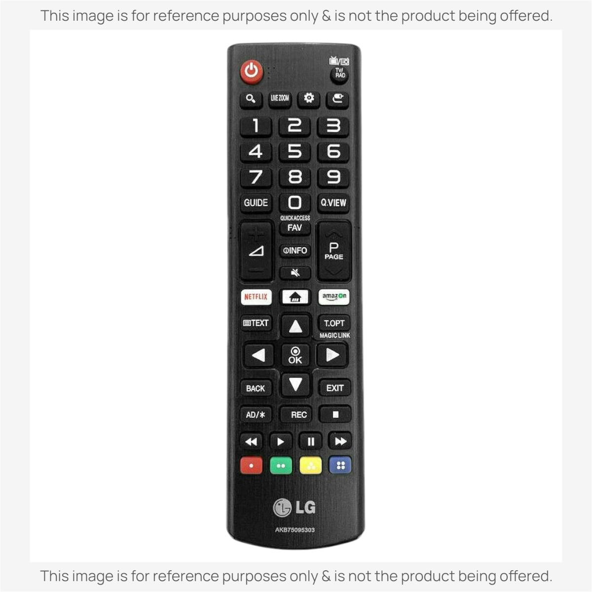 LG AKB75095303 TV Remote Control