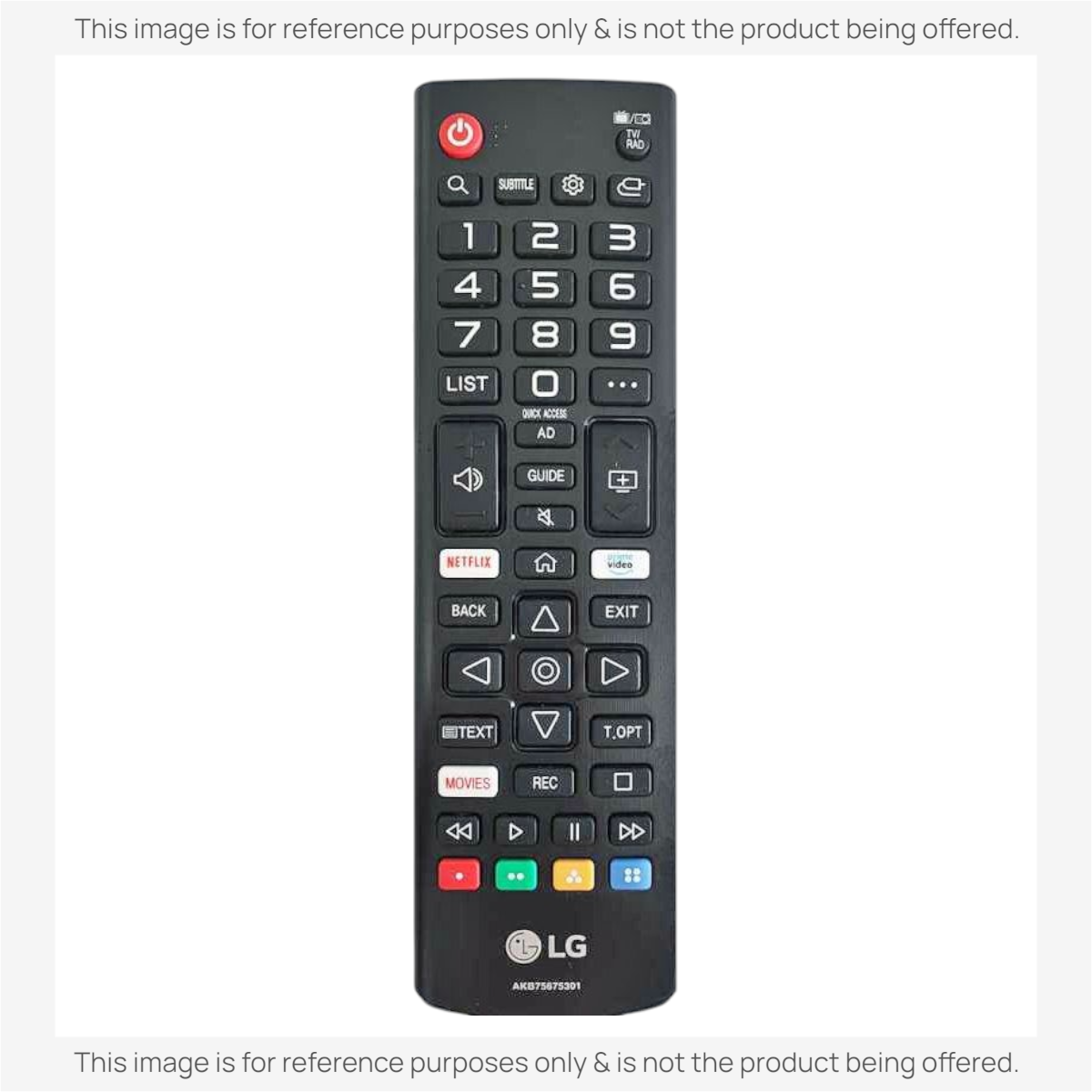 LG AKB75675311 EU TV Remote Control