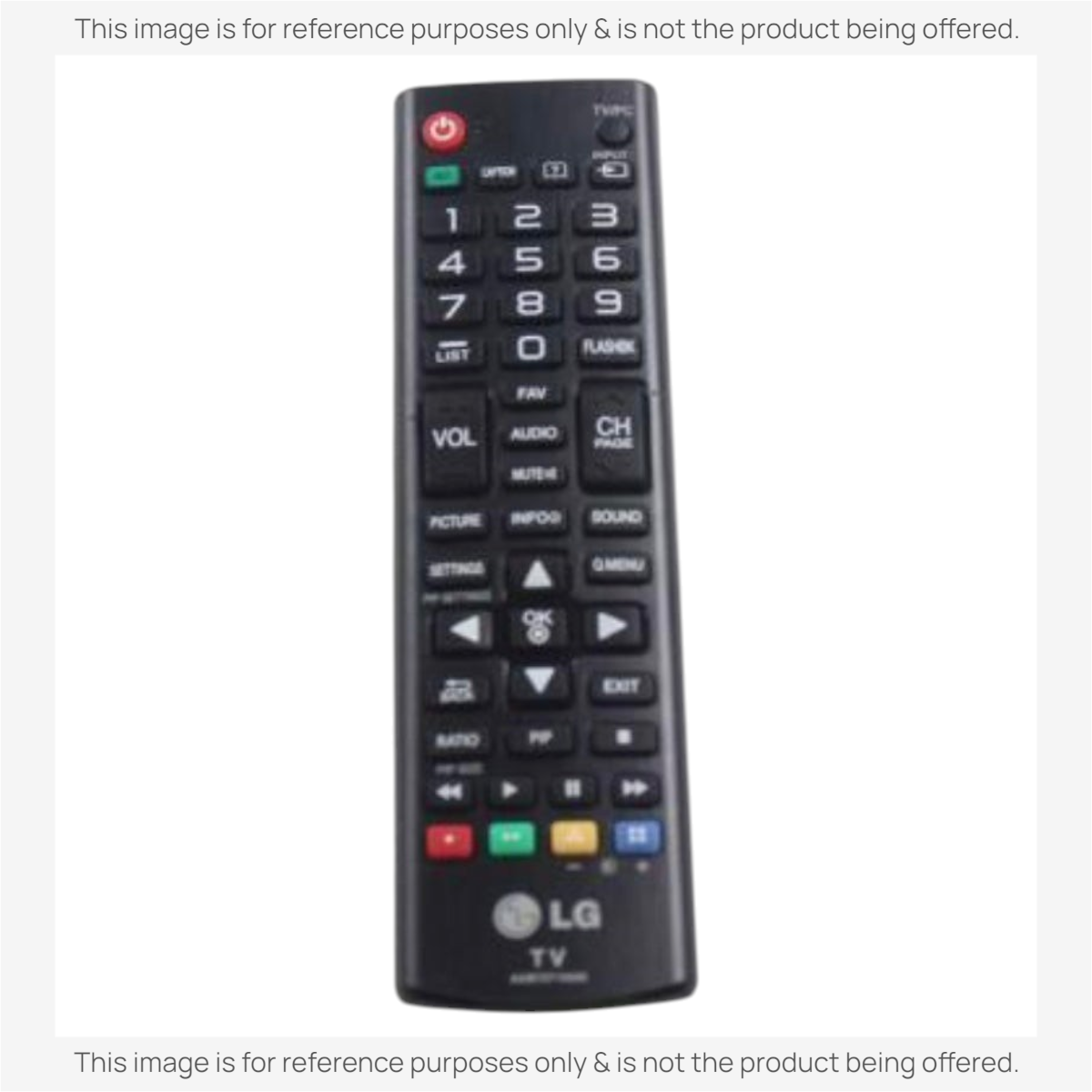 LG AKB73715655 TV Remote Control