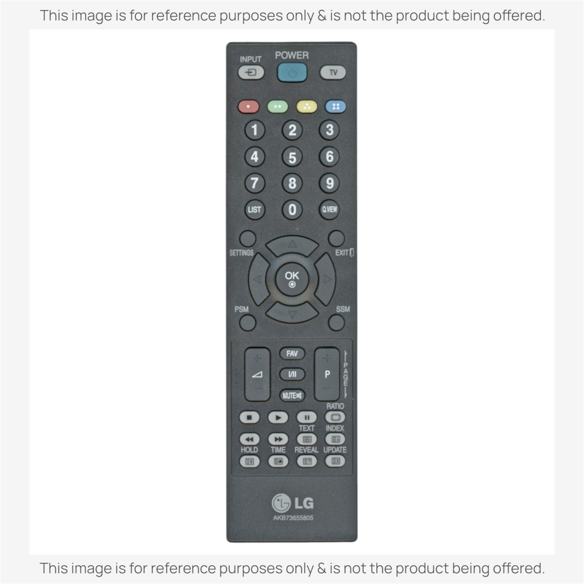 LG AKB73655805 TV Remote Control
