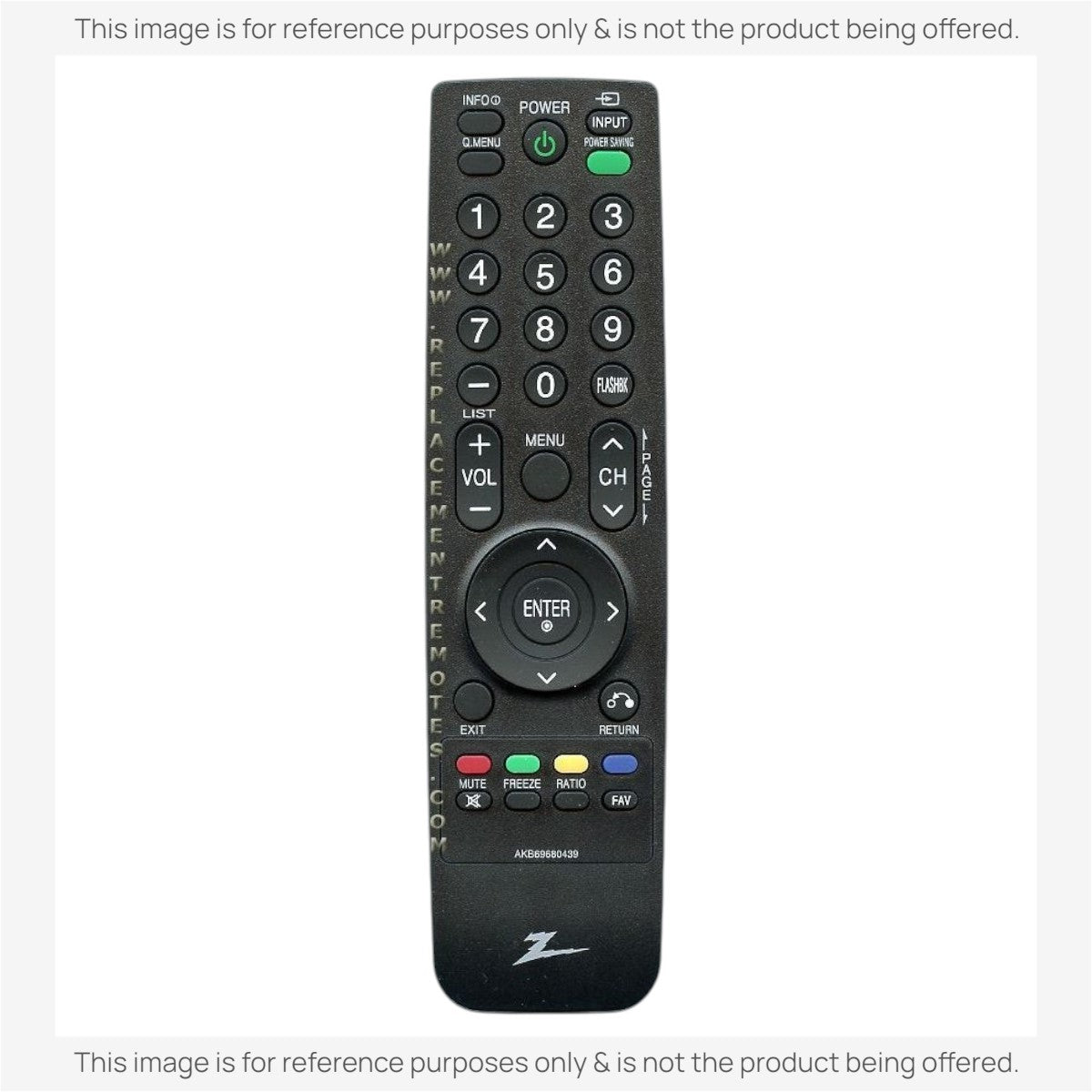 LG AKB69680439 TV Remote Control