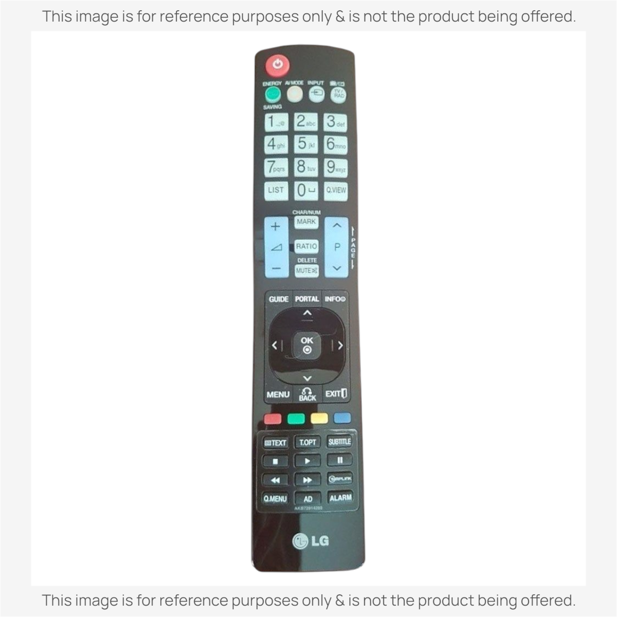 LG AKB72914265 TV Remote Control