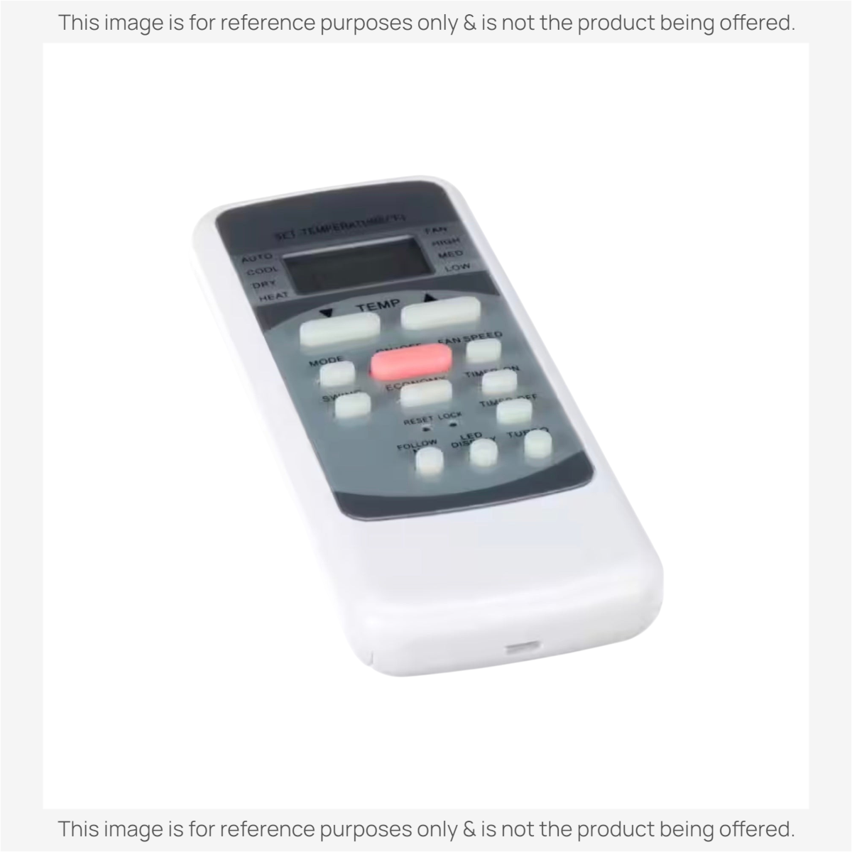 Midea 17317000A03375 Rg51i39/bgefu Air Conditioner Remote Control
