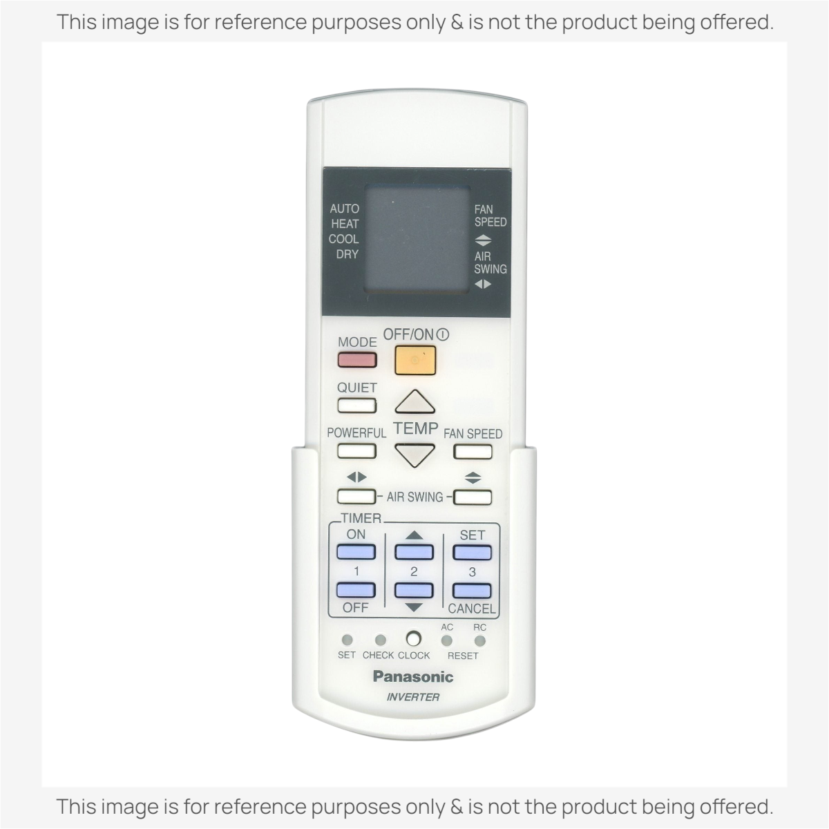Panasonic A75C2913 Air Conditioner Remote Control