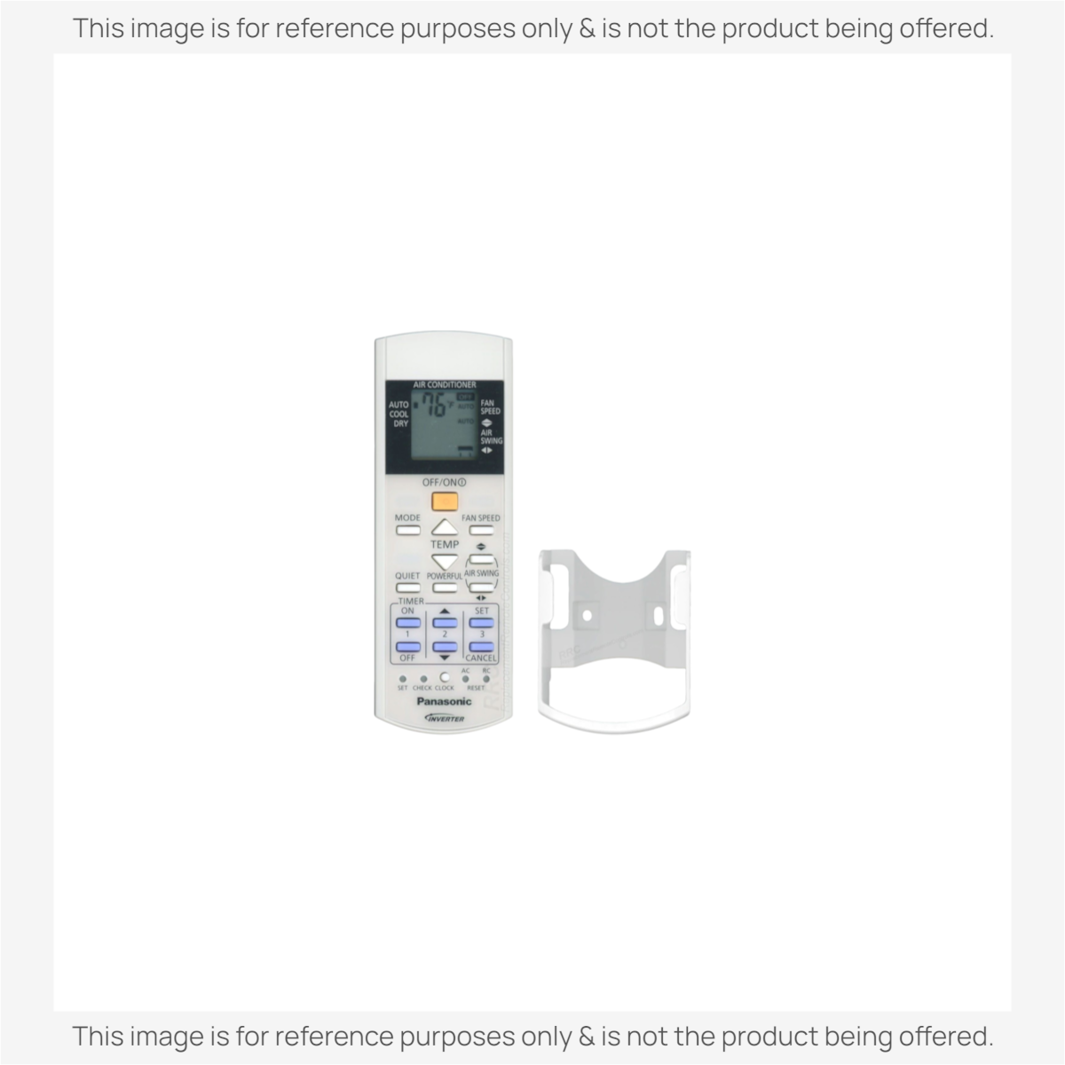 Panasonic A75C3582 Air Conditioner Remote Control